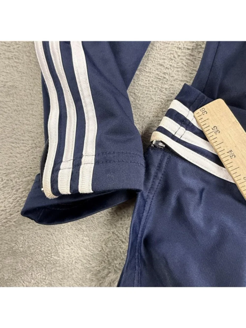 Notre Dame Fighting Irish Pants Men Large Blue NCAA Football Adidas Warm Up